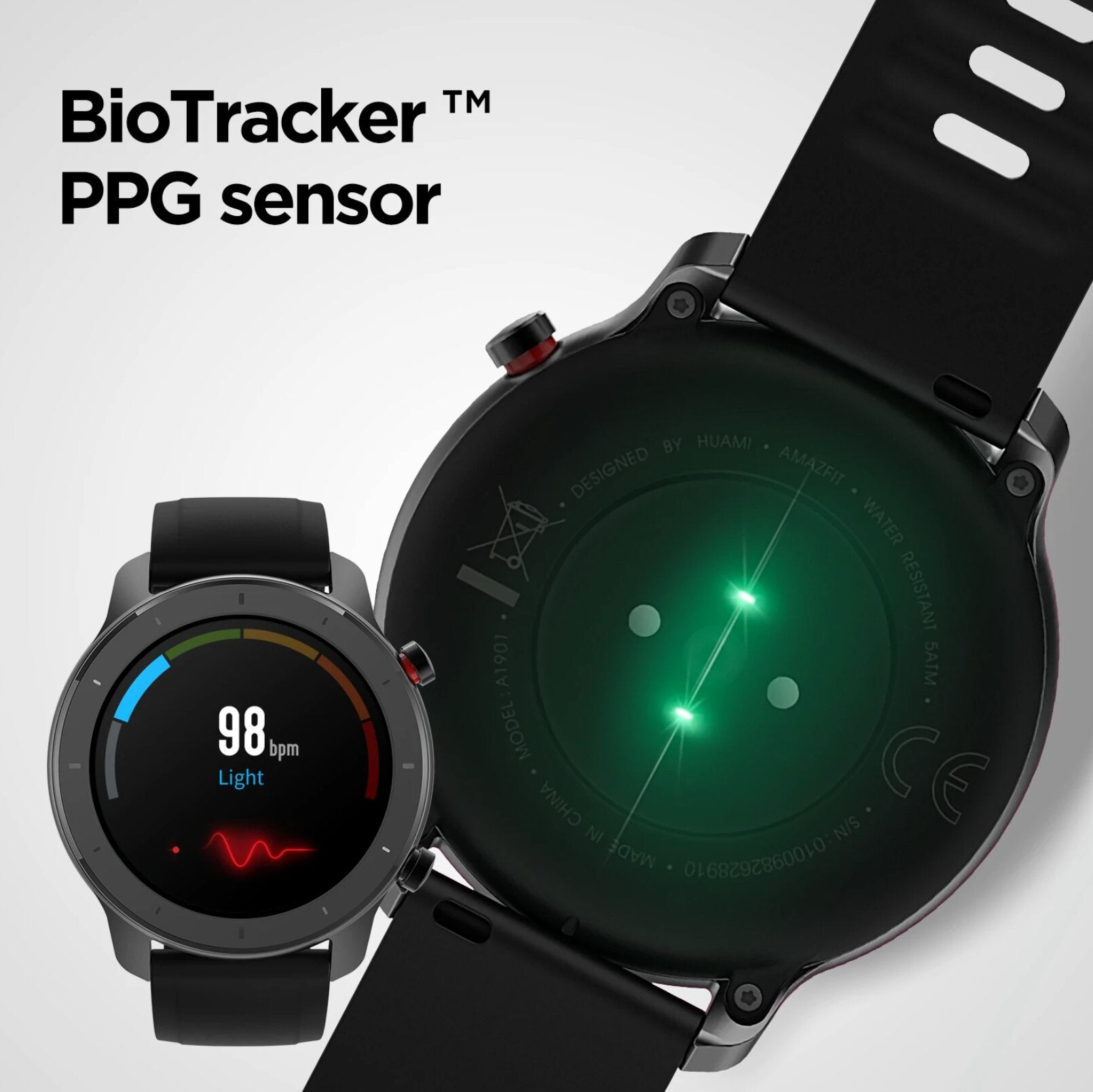 Amazfit GTR 42mmWearablesElegant in Action, Active in Style Key Features: Metal and Ceramic Elegant Design 326 PPI AMOLED Display Powerful Battery Life 5 ATM Water Resistant 12 Sports Modes Large 326 PPI AMOLED Display with Elegant Watch Faces. Outstandin